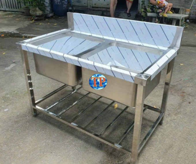 BỒN RỬA TAY 2 NGĂN